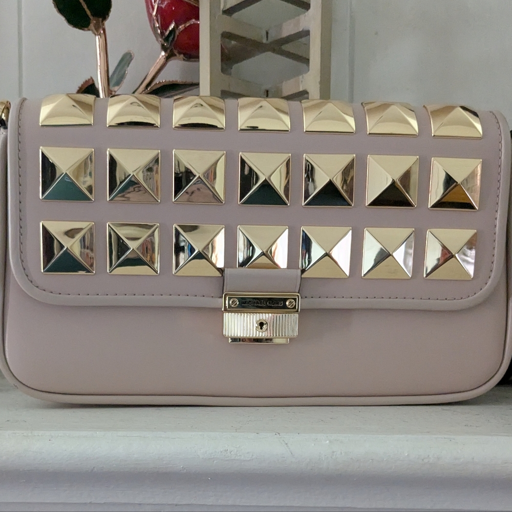 Michael Kors Studded Shoulder Bag